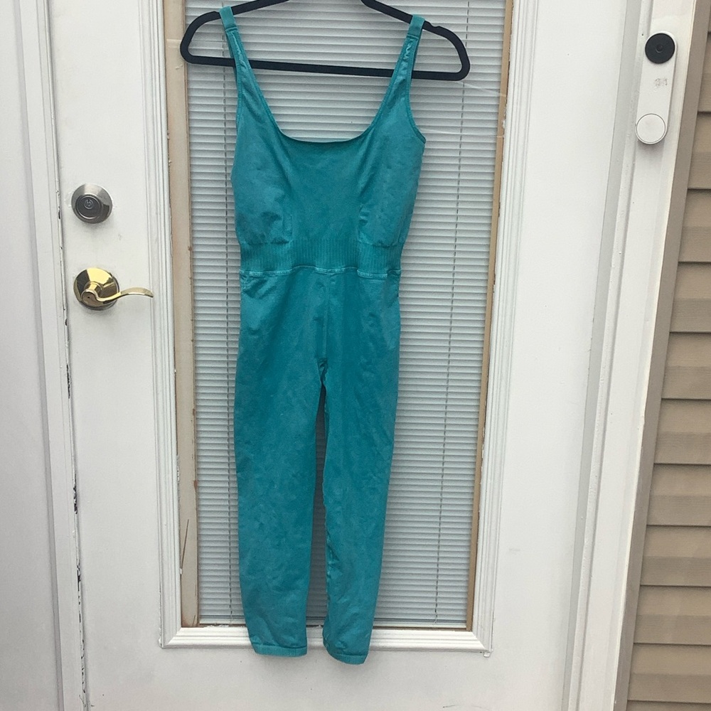 FP Movement by Free People Teal Workout Jumpsuit